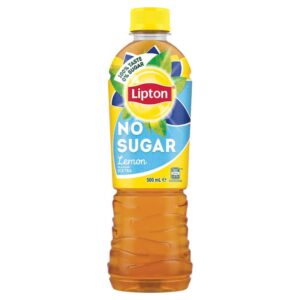 LIPTON - ICED TEA - NO SUGAR - LEMON - 500MLS - 12PK
