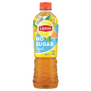 LIPTON - ICED TEA - NO SUGAR - PEACH - 500MLS - 12PK
