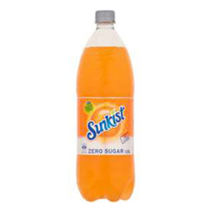 SUNKIST - ZERO SUGAR - PET 600MLS - 24PK