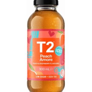T2 ICED - ICED TEA - PEACH AMORE - 300MLS - 12PK