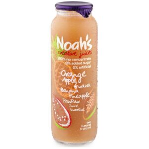NOAH'S - JUICE SMOOTHIE - ORANGE - APPLE ORANGE GUAVA - 12PK