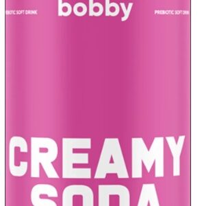 BOBBY - CREAMY SODA - PREBIOTIC - CANS 330MLS - 12PK