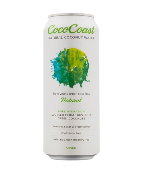 COCO COAST – AMBIENT – NATURAL – 500ML – 12 PK