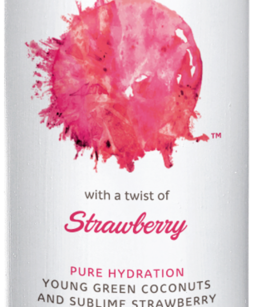 COCO COAST – AMBIENT – STRAWBERRY- 500ML – 12 PK