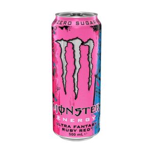 MONSTER ENERGY - RED RUBY - ENERGY DRINK - 500MLS - 24PK