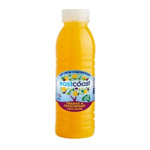 EASTCOAST - JUICE DRINK 35% - ORANGE & PASSIONFRUIT - 400MLS - 12PK
