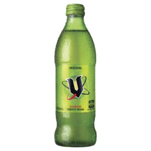 V ENERGY - GREEN - GLASS 350MLS - 24PK