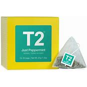 T2 - BIO 25PK - TEA BAG - JUST PERPPERMINT