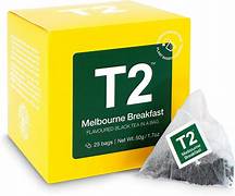 T2 - BIO 25PK - TEA BAG - MELBOURNE BREAKFAST