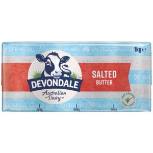 DEVONDALE SALTED BUTTER - 1KG