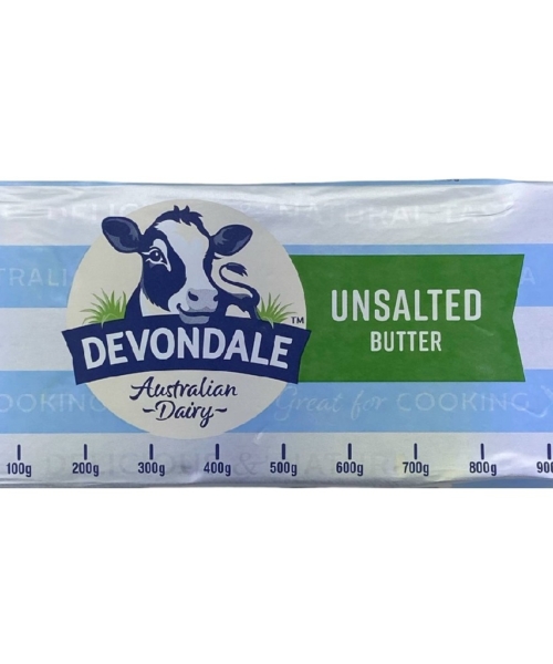 DEVONDALE UNSALTED BUTTER – 1KG