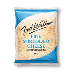 FRED WALKER FINE SHREDDED CHEESE - 2KG