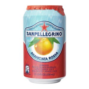 SAN PELLEGRINO - ARAN ROSSA - CANS 330MLS - 24PK