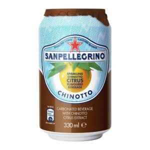 SAN PELLEGRINO - CHINOTTO - CANS 330MLS - 24PK